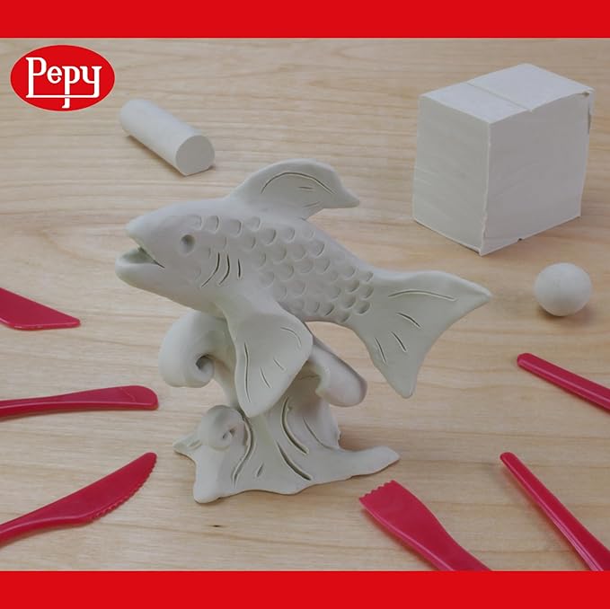 Pepy Reusable and Non-Drying Oil-Based Plasticine Modeling Clay, 2 Pounds - Image 4