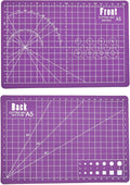 A5 Self-Healing Cutting Pads, Small Cutting Mat, Professional Double Sided by Wonafa