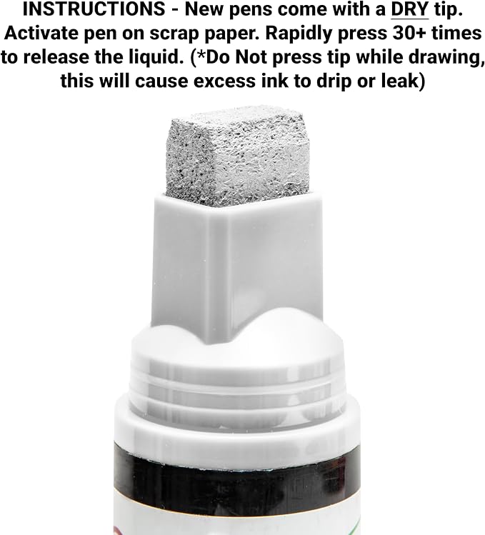 Glass Pen Window Marker: Liquid Chalk Pens - Image 2