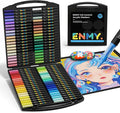 80 Colors Acrylic Paint Markers, Direct Liquid Acrylic Paint Marker Pen by ENMY
