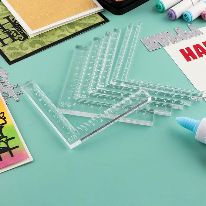 BAOFALI 7 Pcs/Set Creative Positioning Pieces Card Corners Helpers Stamping - Image 6