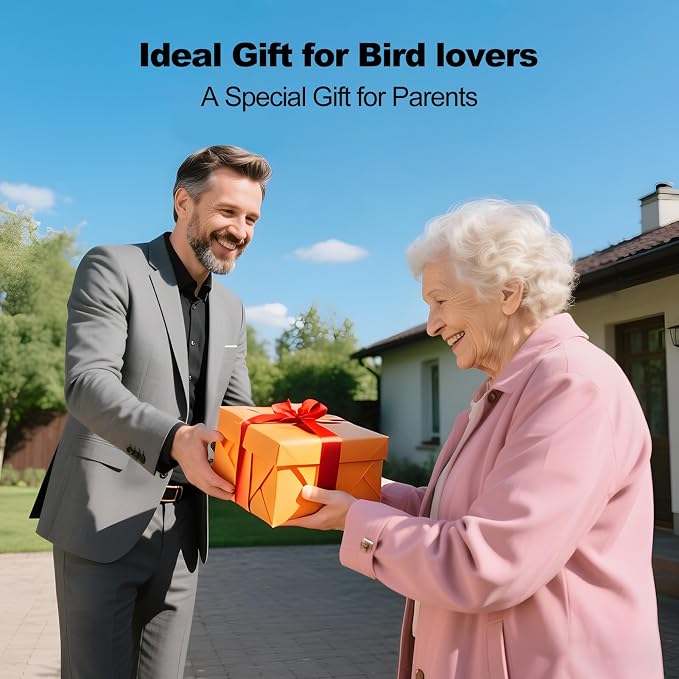 Bird Feeder with Camera, AI Identify Birds Species, FHD WiFi Outdoor Smart Bird - Image 8