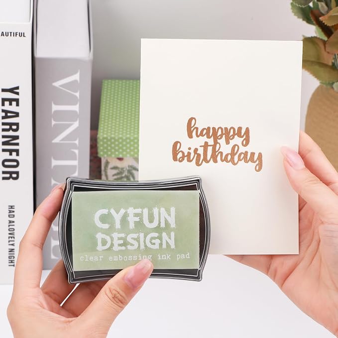 CYFUN DESIGN Clear Embossing Ink Pad - Image 4