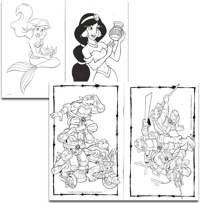 24 Mini Coloring Books for Kids 4-8 3-5 Bulk Small Activity Book Bundle | 5x8 - Image 3