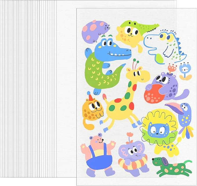 WISYOK 76 pcs Shrinky Film Kits by WISYOK