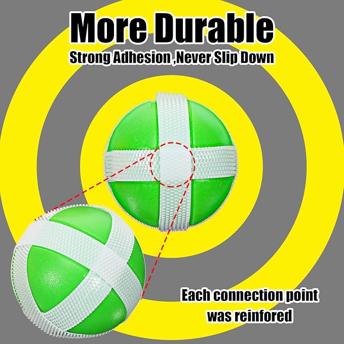 Skylety 30 Pcs Sticky Balls for Fabric Dart Board, 6 Colors | Dart Hook and - Image 4