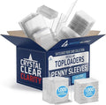 Invested Alliance 2000-Pack Toploaders & Card Sleeves – 1000 Crystal-Clear 35PT by InvestedAlliance