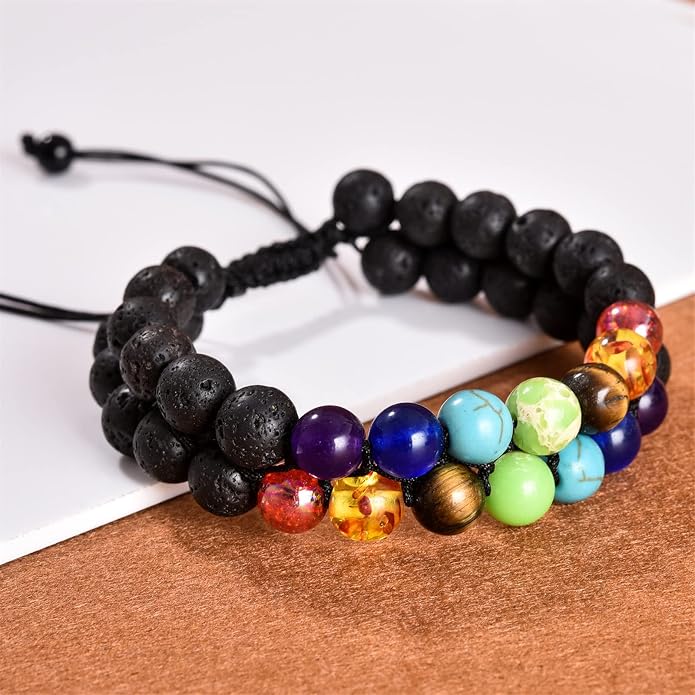 ONLYJUMP Planet Bracelet Solar System Universe Galaxy Bracelet Handmade Natural - Image 6