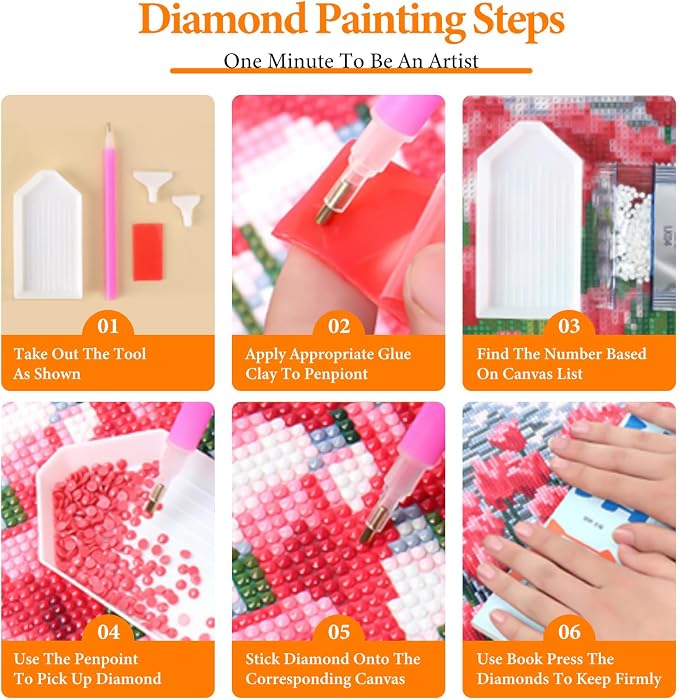 Offito Flag Cross Diamond Art Kits - Image 9