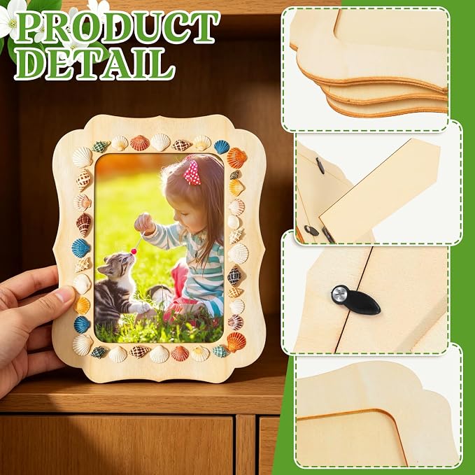 VOKOY 40 Pack Wooden Picture Frames - Image 3