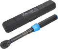 1/4-Inch Drive Click Torque Wrench, Dual-Direction Click Professional Torque Wrench 20-240IN.LB/27.12-325.44N.M, Dual Range Scales Graduated in IN.LB and N.M, Blue