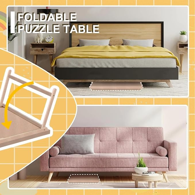 Puzzle Board 1500 Pieces, Jigsaw Puzzle Table - Image 3