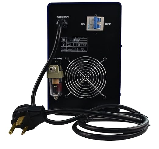 LOTOS LTP6000 60Amp Non-Touch Pilot Arc Plasma Cutter, Brown, 3/4" Inch Clean Cut