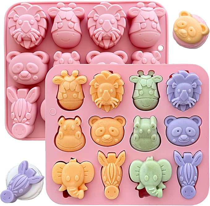 2-Pack Animal Chocolate Molds by Unknown
