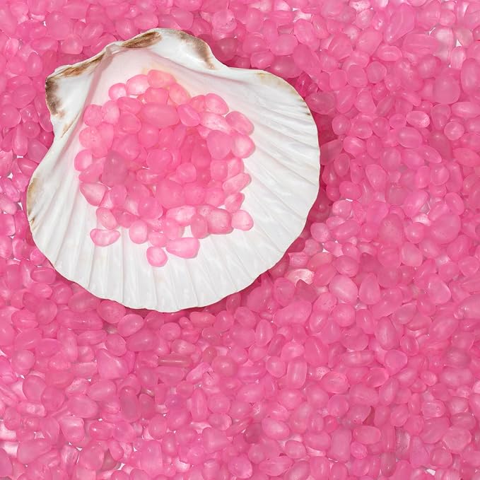 QEQEKAKA Sea Glass Stones for Crafts About 2.75LB Glass Pebbles Gemstones Bulk - Image 5