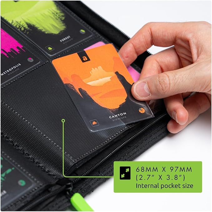 Vault X 4 Pocket Zip Trading Card Binder 160 Cards Exo-Tec | Holds 160 - Image 5