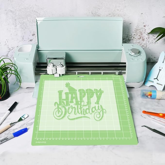 Gwybkq Cutting Mat 12"x12" Standard Grip 8 Pack, Compatible - Image 8