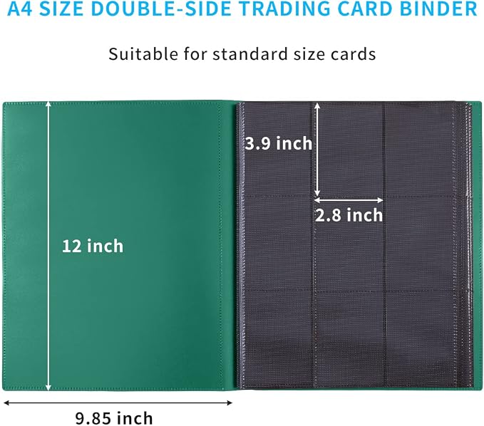 Card Binder, 360 Pockets Upgraded Trading Card Binders, Cards Collection Binder - Image 2