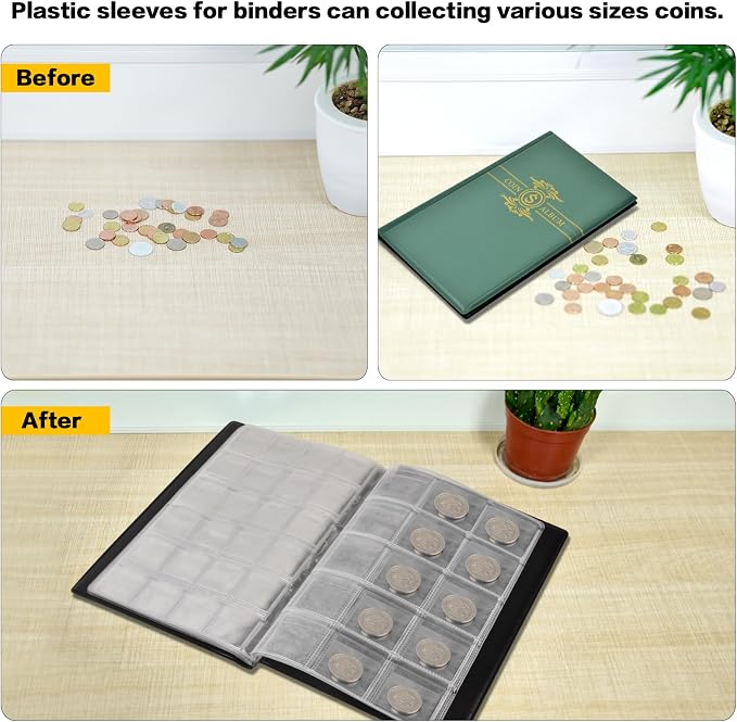 Coin Collection Book Holder Album - Image 5