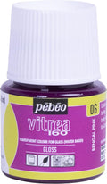 Pebeo Vitrea 160 Glass Paint, Bengal Pink by Unknown