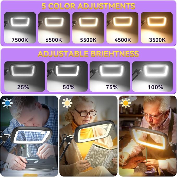 10X 30X Extra Large Magnifying Glass - Image 5
