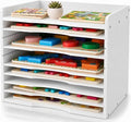 Ripeng White Bamboo Puzzle Holder Rack by Ripeng
