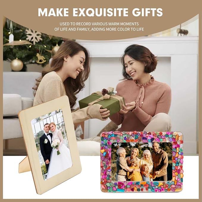 zjdbset DIY Mosaic Photo Frame Craft Kit - Image 6