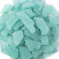 Keedolla 15 Oz Sea Glass for Crafts, Flat Frosted Seaglass Pieces Decor Crushed by Keedolla