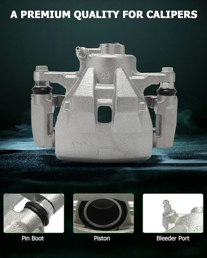 SCITOO Front Left+Right Brake Calipers With Bracket 19B3129 19B3128 Compatible For Lexus For ES350 2007-2012 2016-2018,For Toyota For Avalon 2008-2018,For Toyota For Camry 2007-2017