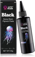 LET'S RESIN Black Epoxy Resin Pigment Paste, 100ml High Concentrated | Epoxy by LETSRESIN