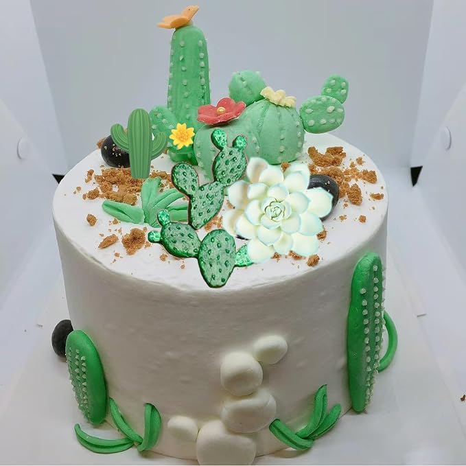 Cactus Silicone Molds Cacti Hawaiian Fondant Mold - Image 8