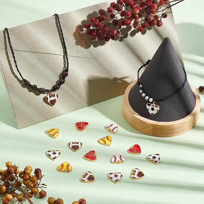 PH PandaHall Heart Pendart Charms - Image 5