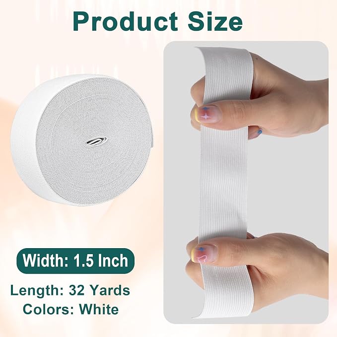 Airisoer 3/2 Inch Inch Elastic Band - Image 2