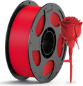 ANYCUBIC PETG Filament 1.75mm, 3D Printer Filament, Dimensional Accuracy +/- 0.02mm, Exceptional Toughness, Print with Most FDM 3D Printers, 1KG Reusable Spool, Classic Red