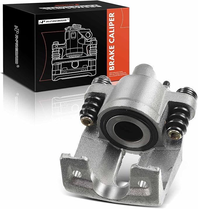 A-Premium Disc Brake Caliper Assembly Without Bracket Compatible with Select Ford and Lincoln Models - For F-150 2004-2011, Lobo 2005-2009, Mark LT 2006-2008 2010-2011 - Rear Left Driver Side