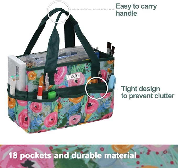 Art Storage Bag, Removable base plate, Open-top Tote - Image 8