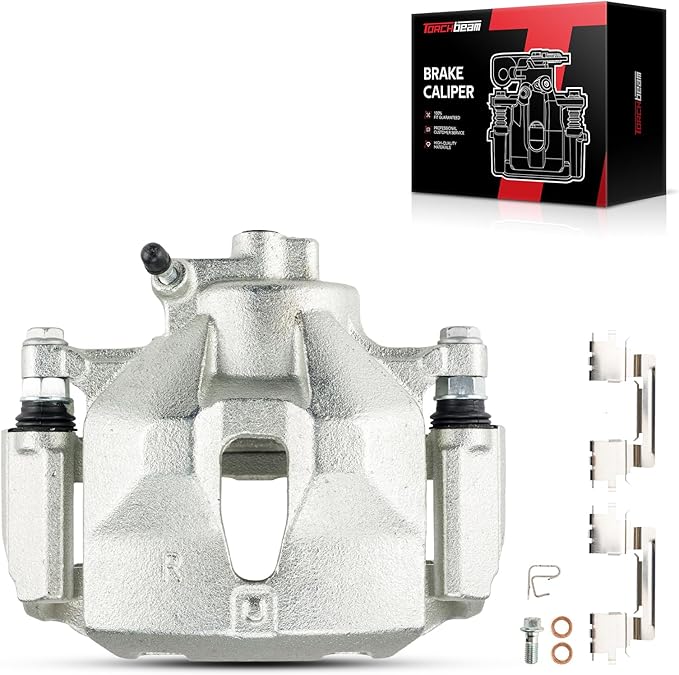 Torchbeam Front Brake Caliper Right for Toyota 2004-2010 Sienna, Toyota 2005-2007 Avalon, Toyota 2004-2008 Solara, Toyota 2005-2006 Camry 3.0L, Front Right Caliper Replace # 19B2715