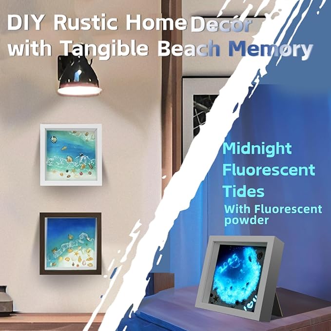 iLAND Crafts for Adults Resin Art Kit DIY Beach Ocean Themed Crafting Adult - Image 6