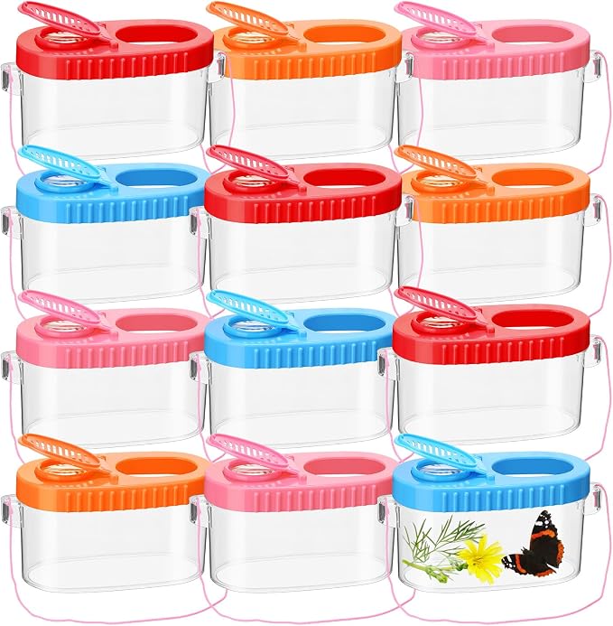 Halloscume 12 Pcs Insect Bug Viewer by Halloscume