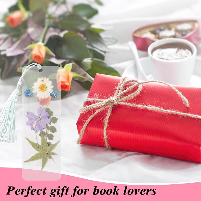 326Pcs Pressed Flower Bookmark Making Kit, DIY Bookmark Kit - Image 5
