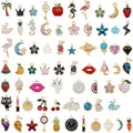 30pcs Mixed Enamel Charms Pendants by JulieWang-FortheLoveofHandmade