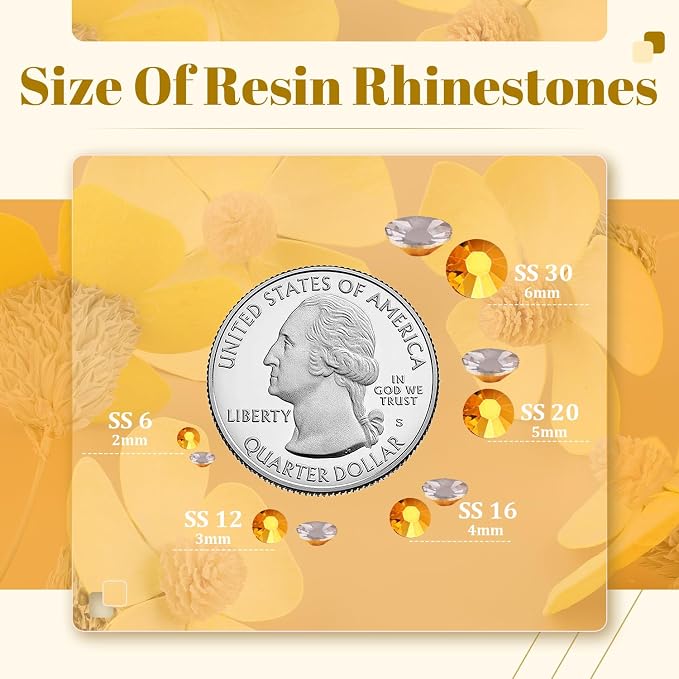 12000PCS 2mm Resin Rhinestones Bulk - Image 3