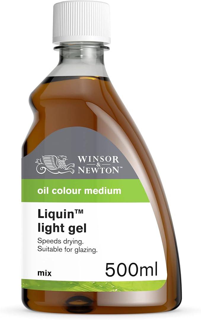 Winsor & Newton Liquin Light Gel Medium, 500ml Bottle by WinsorNewton