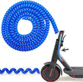 3.28ft – 1/4 inch Motorcycle TPU Wire Loom, Bicycles Flexible Cable Cover by Pthene