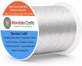 Mandala Crafts 20 Gauge Silver Tone Anodized Aluminum Craft Wire, 100 FT | by MandalaCrafts