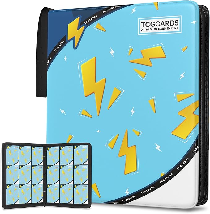 Trading Card Binder 9 Pocket, Card Binder 900 Pockets, Card Book Holder Cards by Unknown