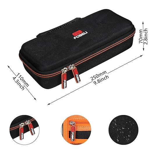 FBLFOBELI Hard Carrying Case for Klein Tools ET310 AC Circuit Breaker Finder & 80041 Outlet Repair Tool Kit (Medium)