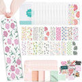 YOPPIX 6x2” Acrylic Bookmark Blanks- 20 Set Bookmark Making Kit by yoppix