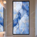 Stained Glass Window Privacy Film Static Cling by AOHMPT