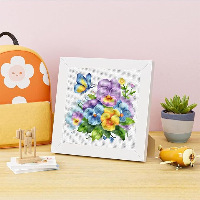 VIGEGU Flowers Cross Stitch Kits - Image 2